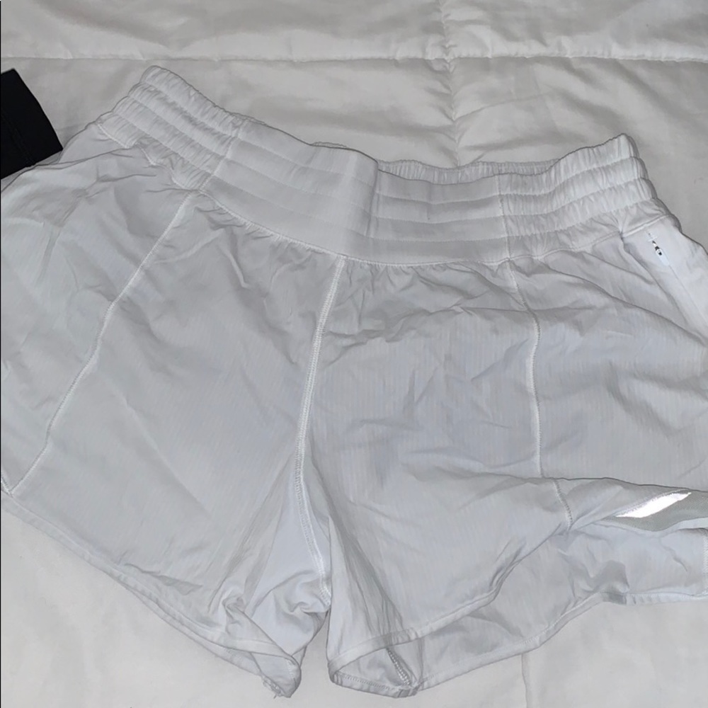 lululemon high rise shorts